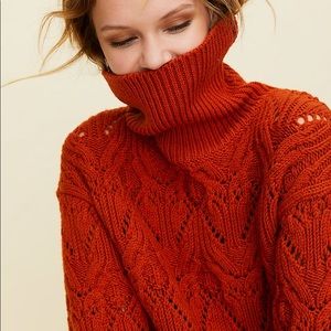 Little Moon Negroni Sweater in Rich Cognac